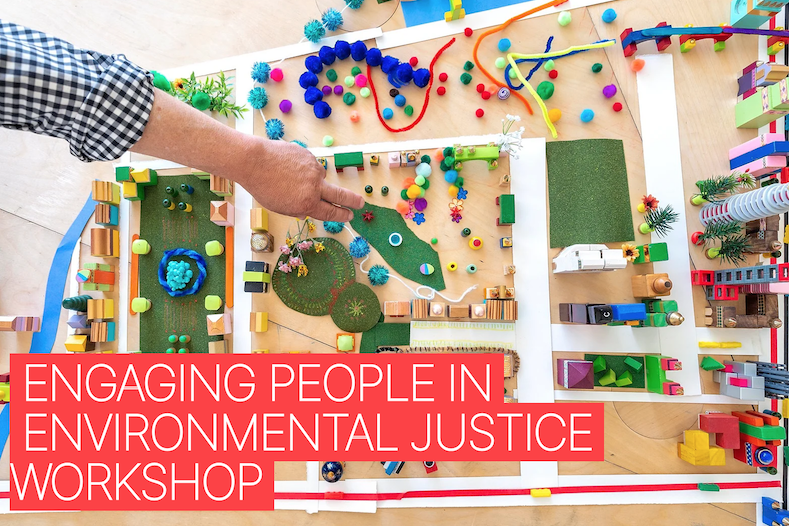 FLyer for the hands-on environmental justice training to be held in Orange County