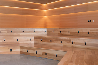 The interior of the ASI Forum at Cal Poly - San Luis Obispo